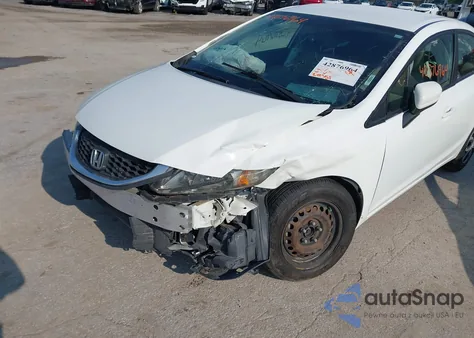 2015 Honda Civic Lx from USA, damaged, VIN 19XFB2F5XFE093287